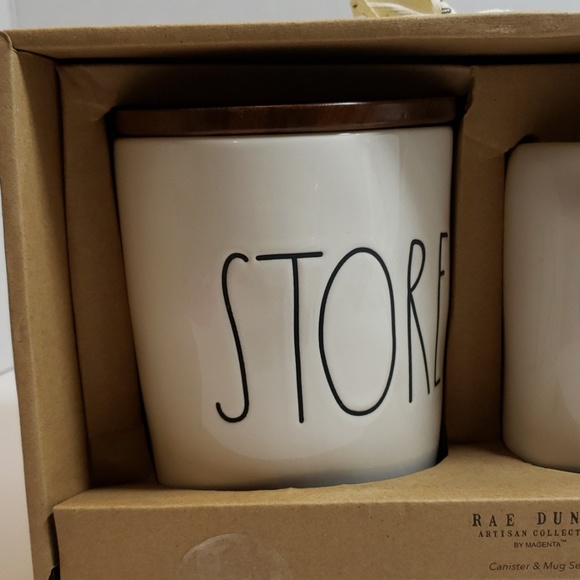 Rae Dunn Store and Gulp Canister and Mug Set - Picture 2 of 5